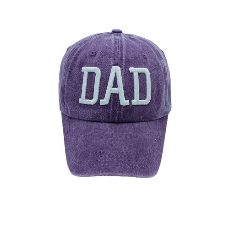 Women's Mama Minimalist Solid Color Patchwork Flat Eaves Baseball Cap