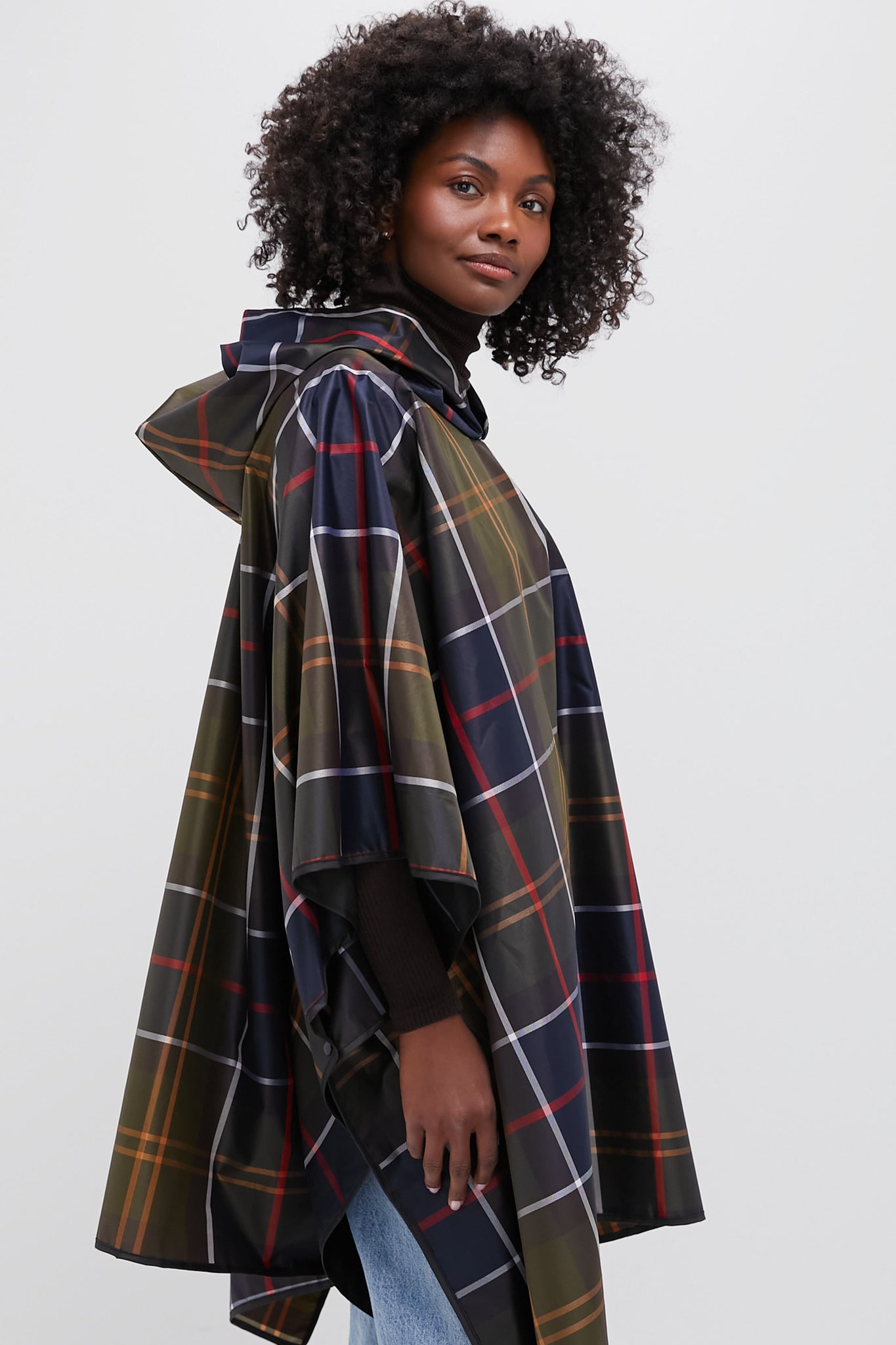 Classic Tartan Showerproof Poncho