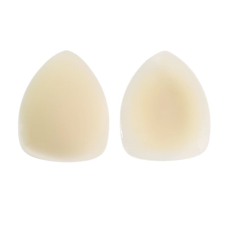 hot-selling solid silicone nipple stickers for women triangle breast enhancement ultra-thin self-adhesive invisible traceless silicone breast stickers