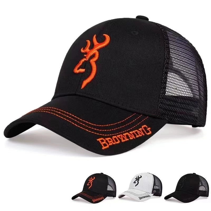 Unisex Hip-Hop Retro Symbol Curved Eaves Baseball Cap