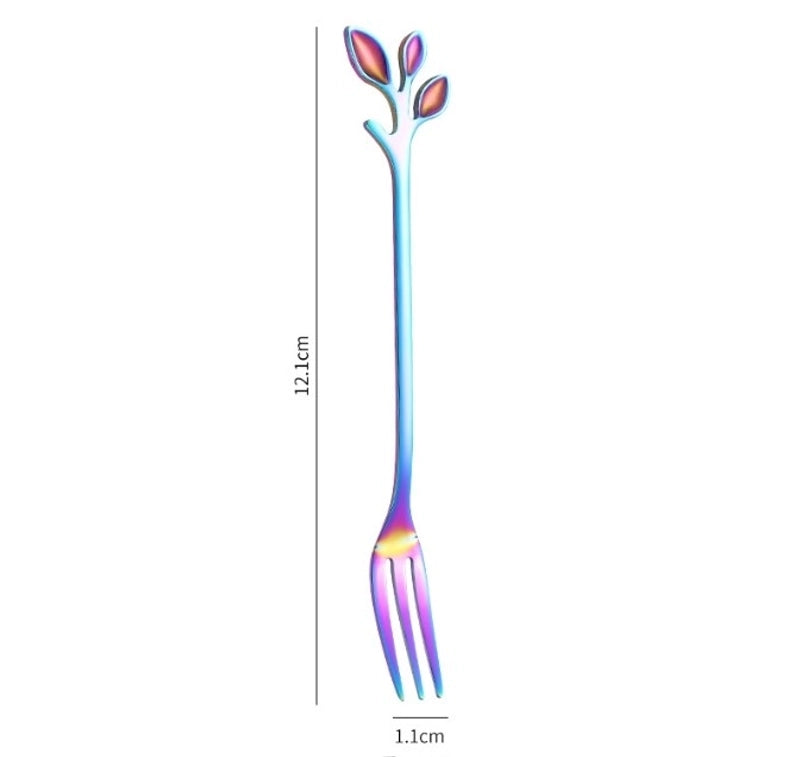 Casual Flower Stainless Steel Spoon