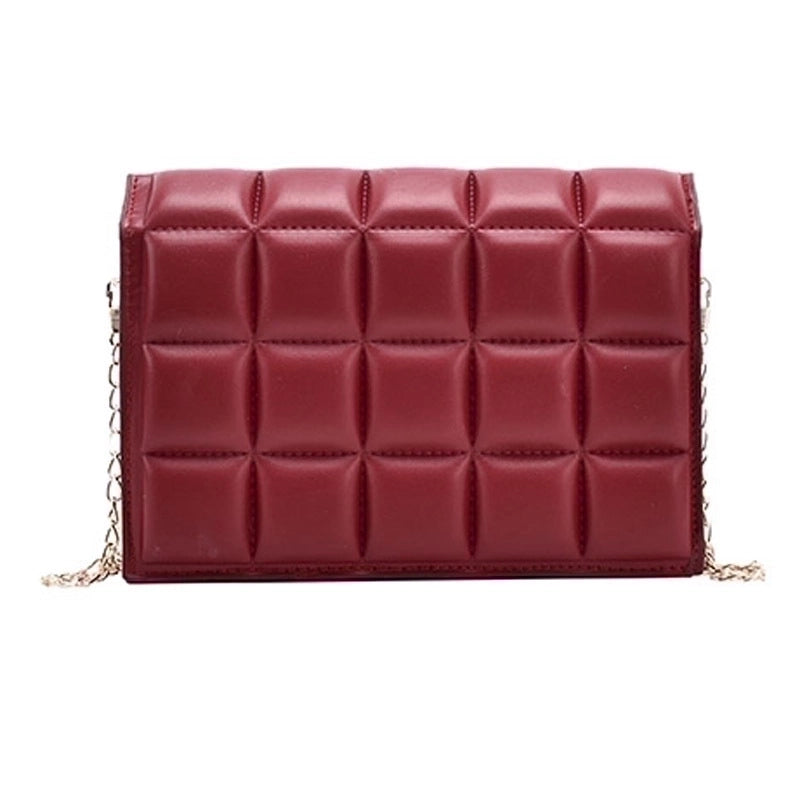 Small Pu Leather Streetwear Square Bag Underarm Bags Shoulder Bag
