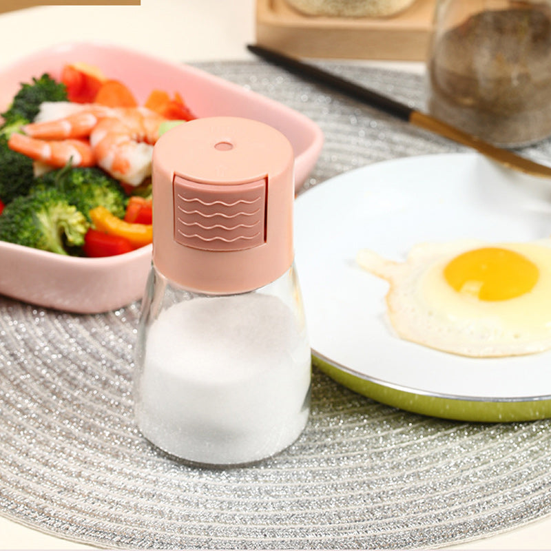 Salt and Pepper Shakers Precise Quantitative Push Type