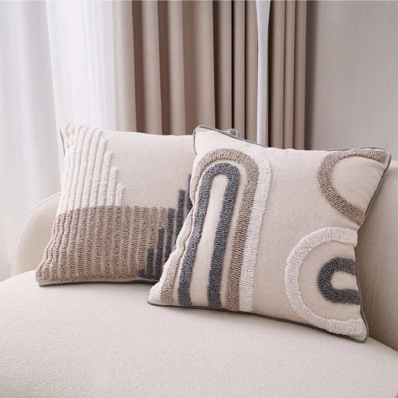 Casual Geometric Stripe Cotton And Linen Pillow Cases Couch & Sofa Decor