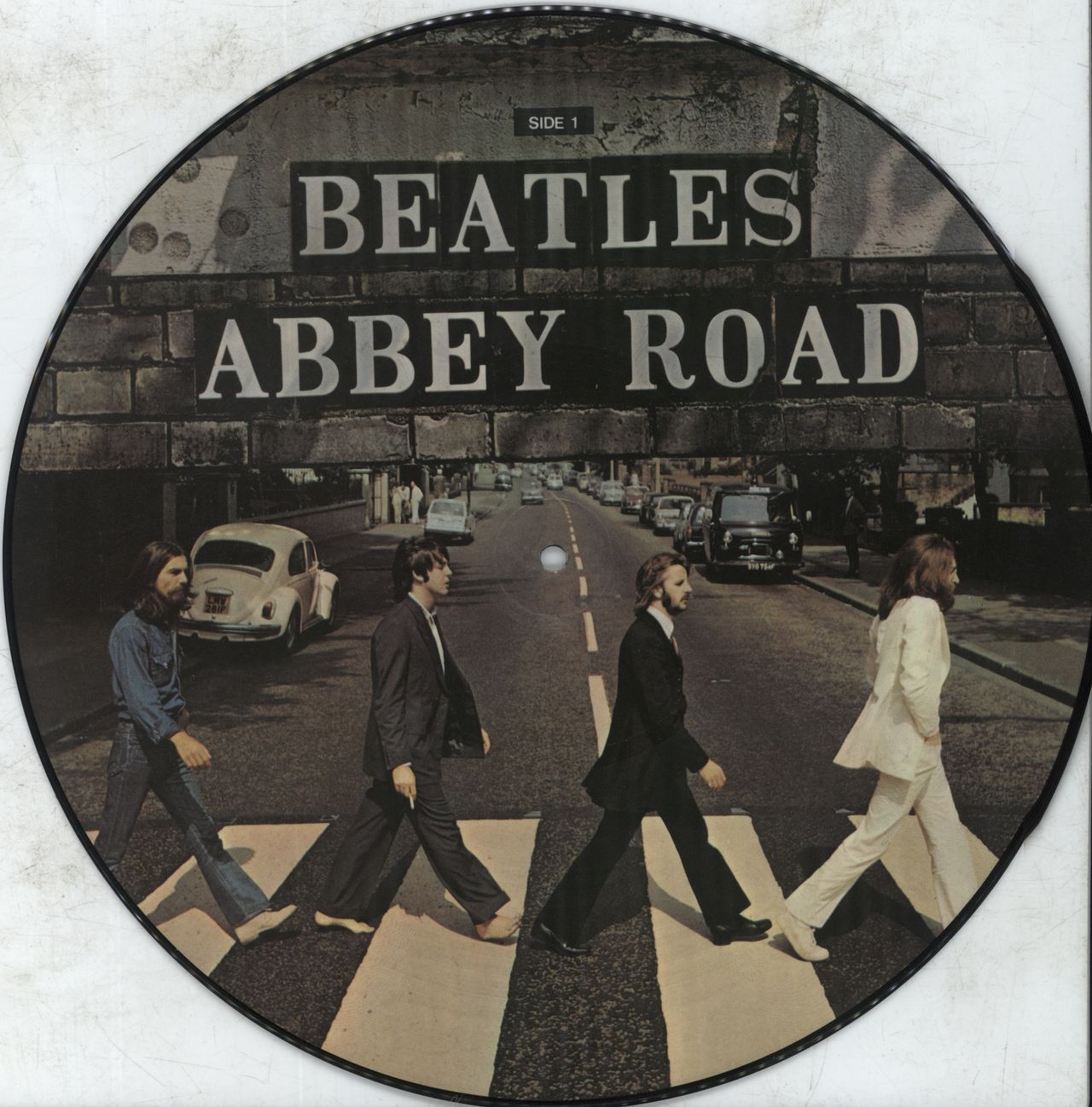 The Beatles Abbey Road - Shrink Dutch Picture disc LP