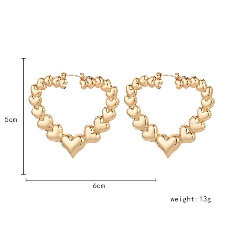 Ring of Hearts Earrings