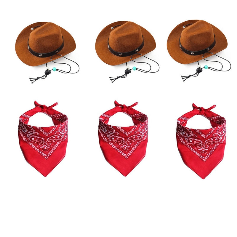 Classic Dog Western Cowboy Hat Mini Toy Hat Puppy Pet Dog Cat Pet Pie Direct Supply
