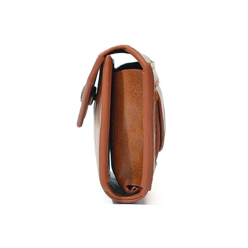 Women's All Seasons Pu Leather Cartoon Character Solid Color Minimalist Classic Style Square Buckle Card Holder Coin Purse