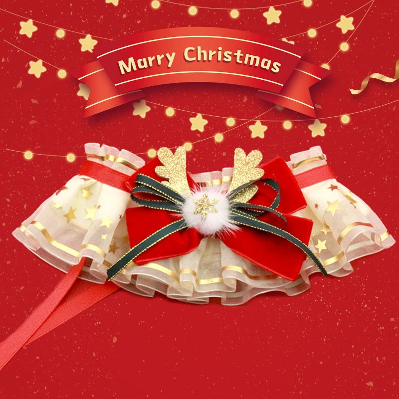 Cute Christmas Bow Knot Bell