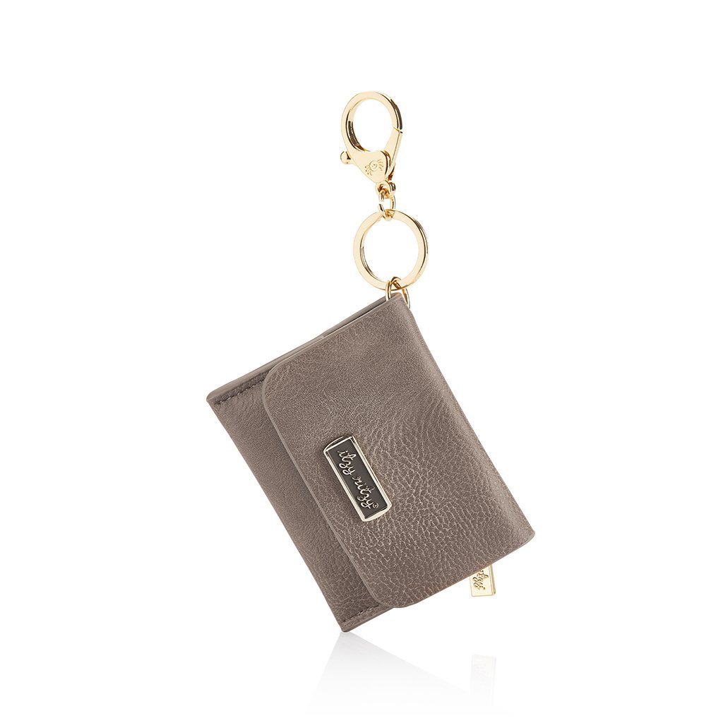 Mini Wallet Card Holder and Key Chain Charm