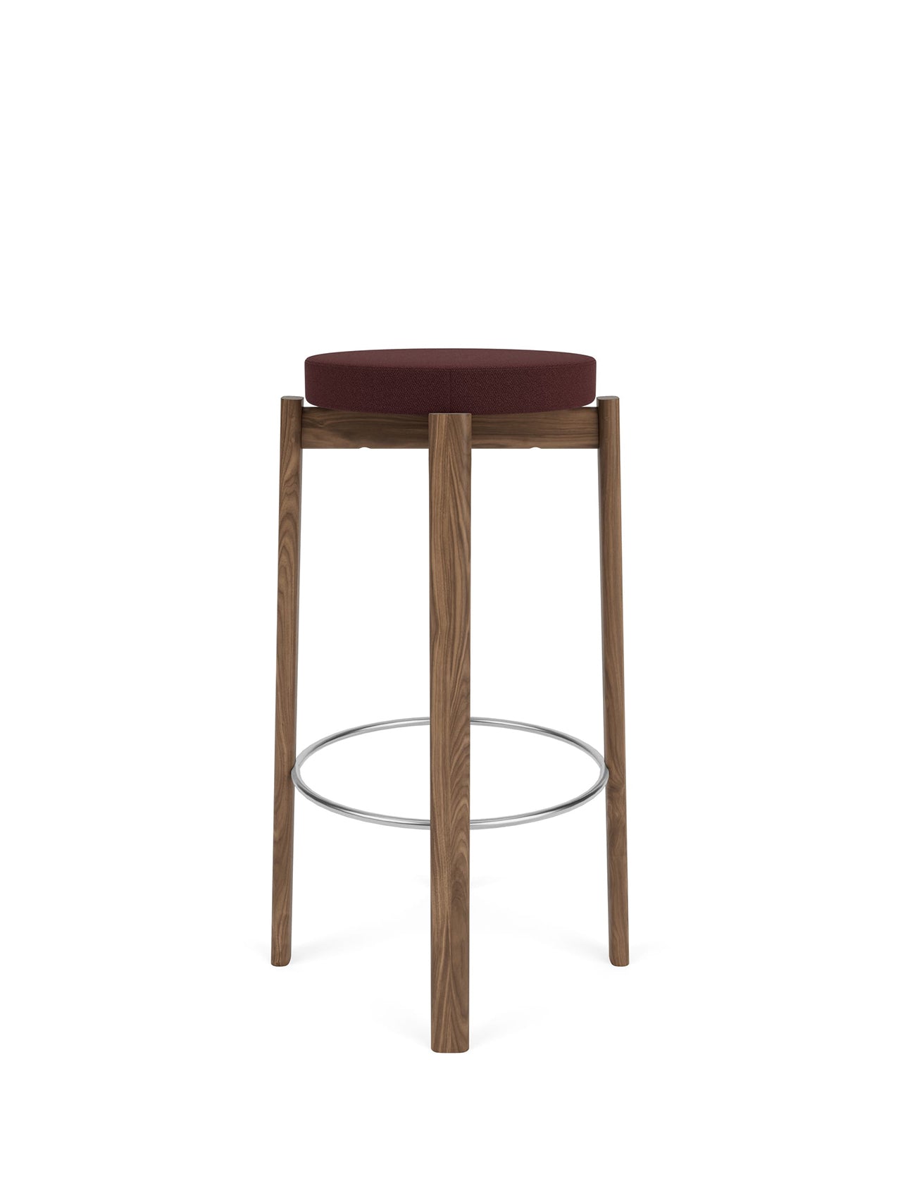 Passage Bar Stool. Upholstered Seat