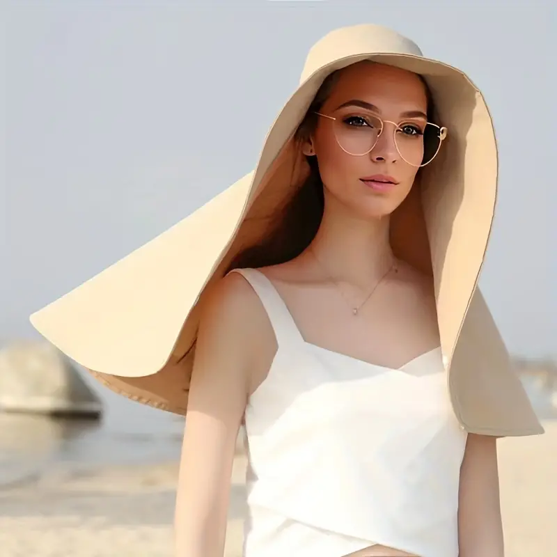 🔥Last Day Promotion 75% OFF🔥Wide Brim Shawl Sun Hat