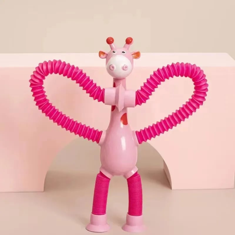 ✨- Suction Cup Pop Tube Giraffe Toys