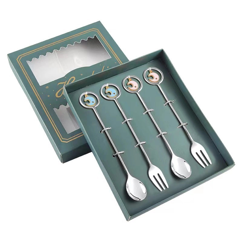 Casual Cartoon Stainless Steel Rice Spoon