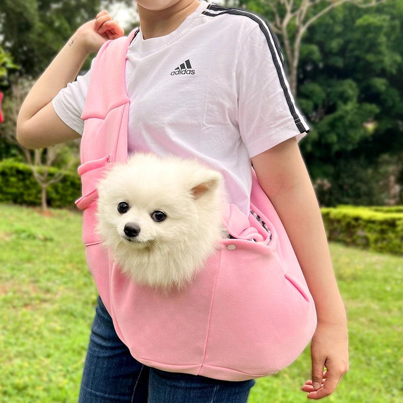 Minimalist Polyester Solid Color Pets Backpack