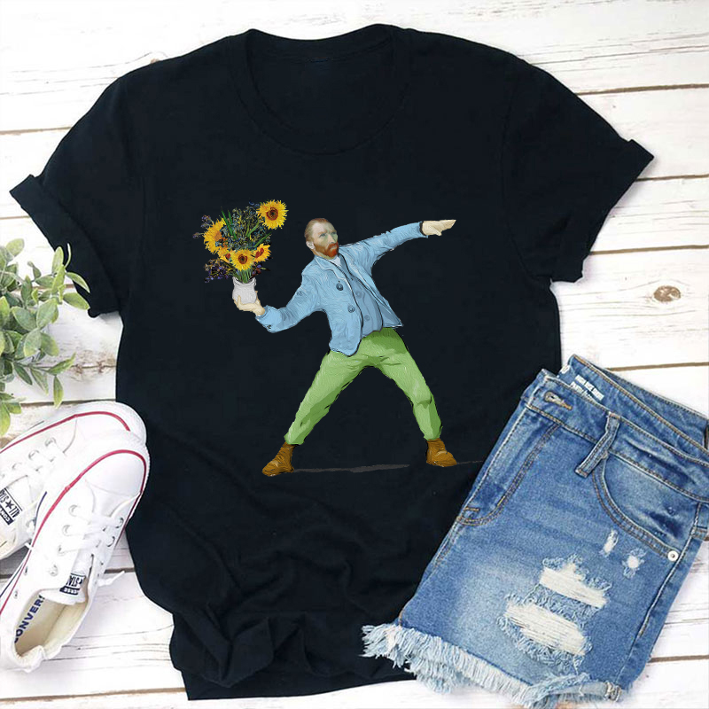 Van Goghsky Funny Art Teacher T-Shirt