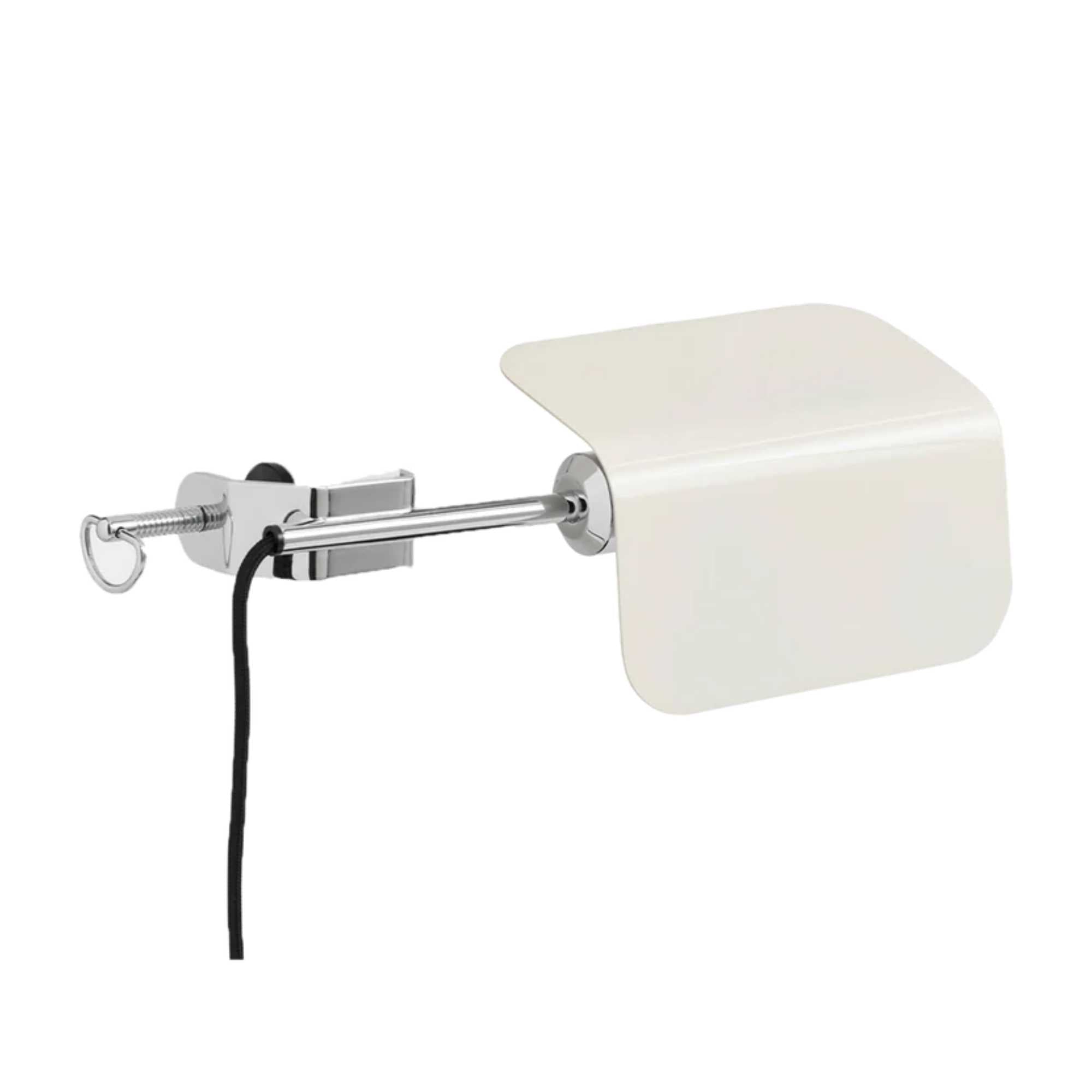 Clip lamp. Oyster White