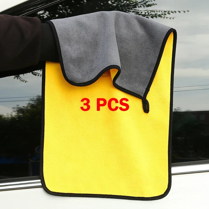 🔥Clearance Sale - 49% OFF🔥Microfiber Coral Fleece Car Wash Towel Set (3 PCS)