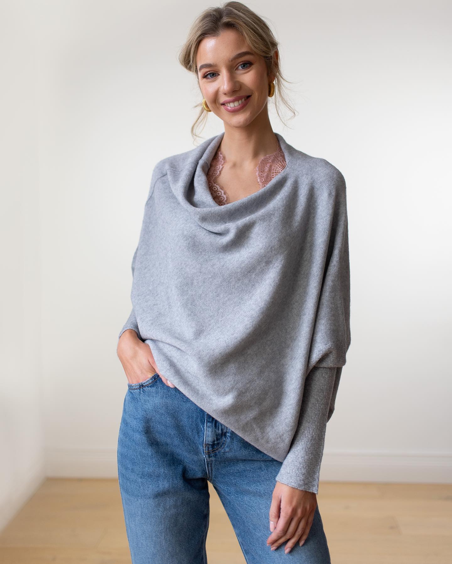 💥New Hot Sales - 49% OFF💥Asymmetric Draped Jumper