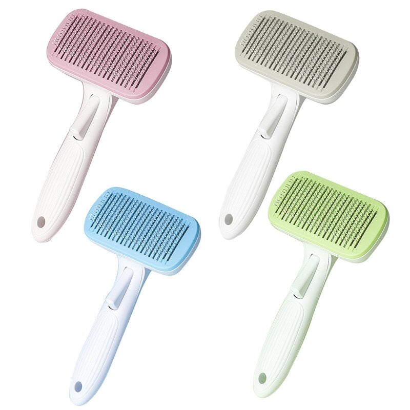 Stainless Steel Floating Dog Hair Removal Comb