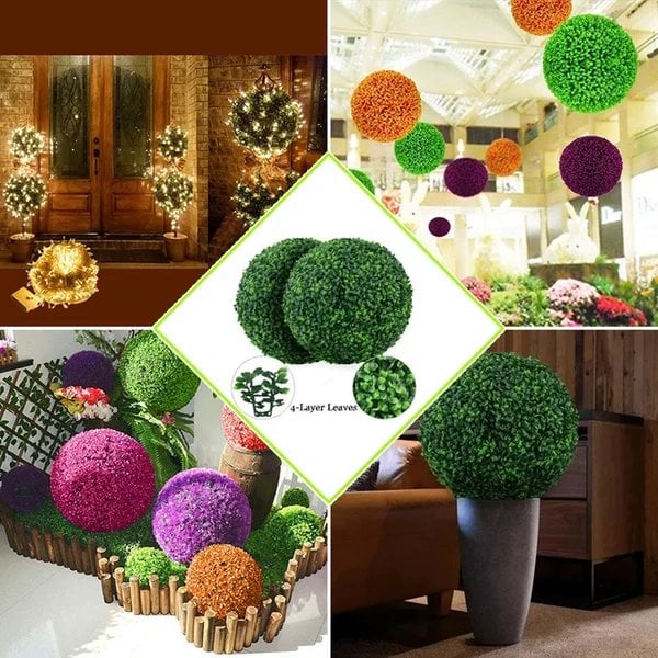 💥This Week's Special Price $9.99 🎊Artificial Plant Topiary Ball🌳