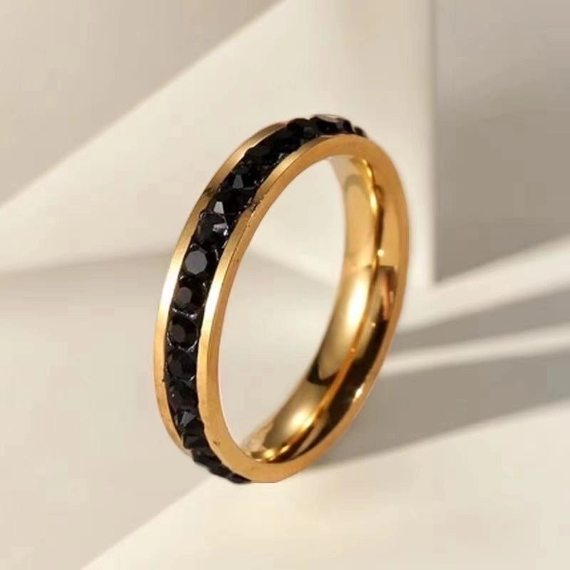 Commute Rhombus Stainless Steel Rings