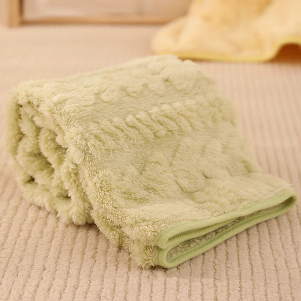 Solid Color Soft Warm Dog Cat Blanket