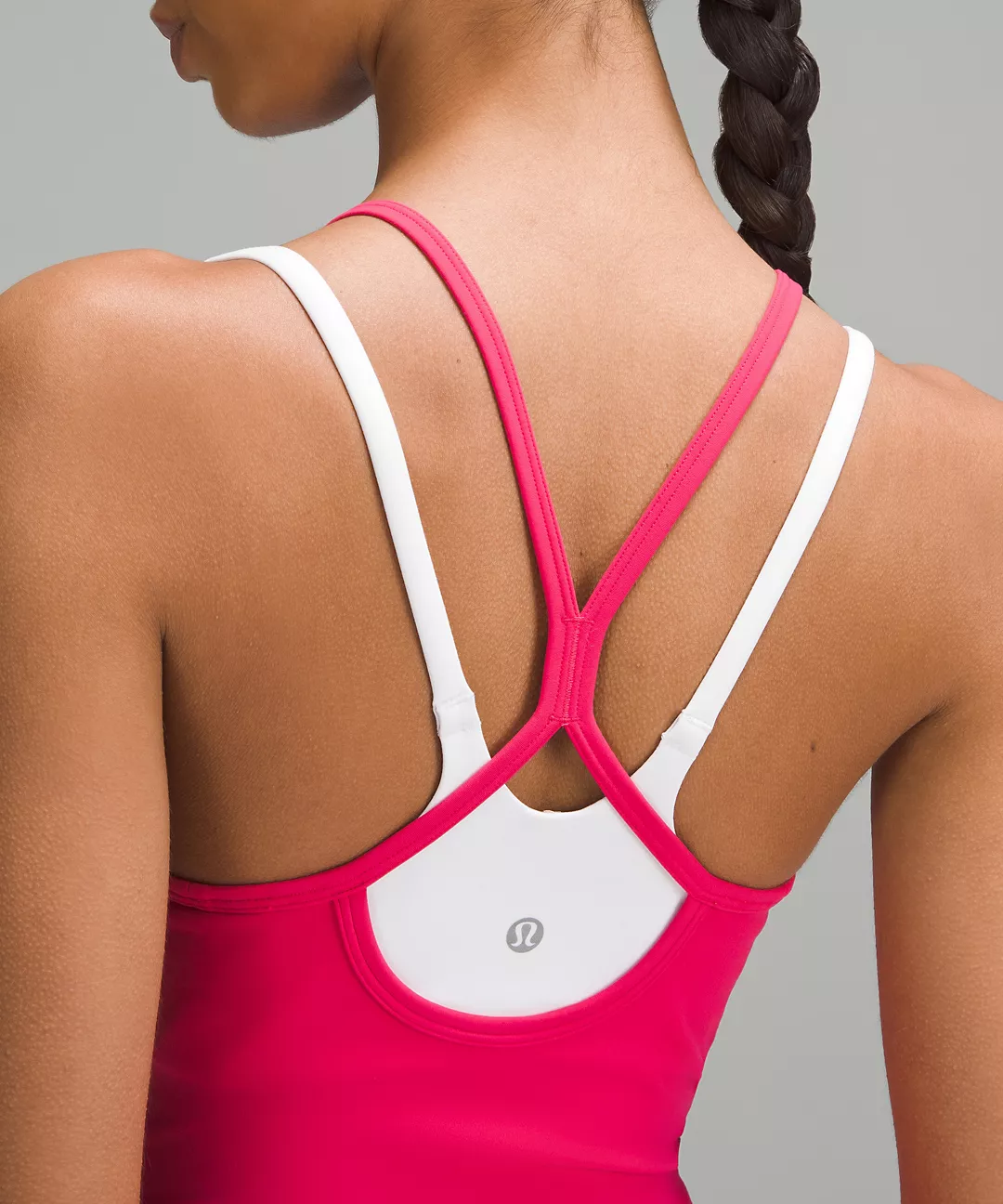 Wunder Train High-Neck Cross-Back Tank Top