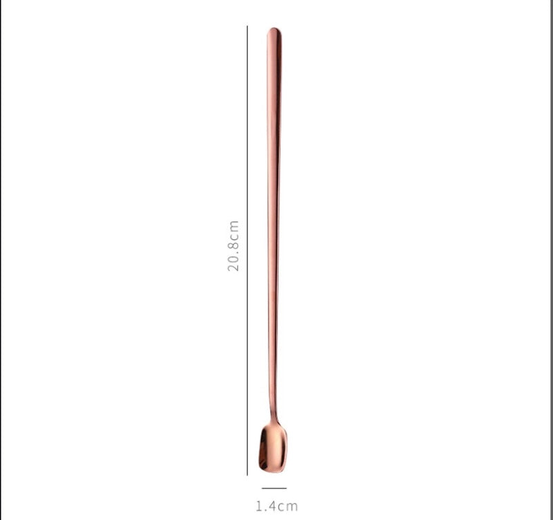 Fashion Solid Color Stainless Steel Tableware 1 Piece