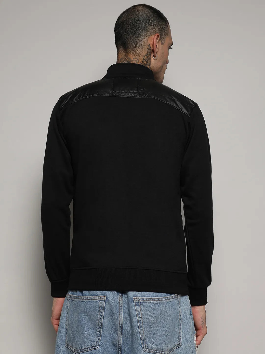 Front Jacket With Quilted Detail