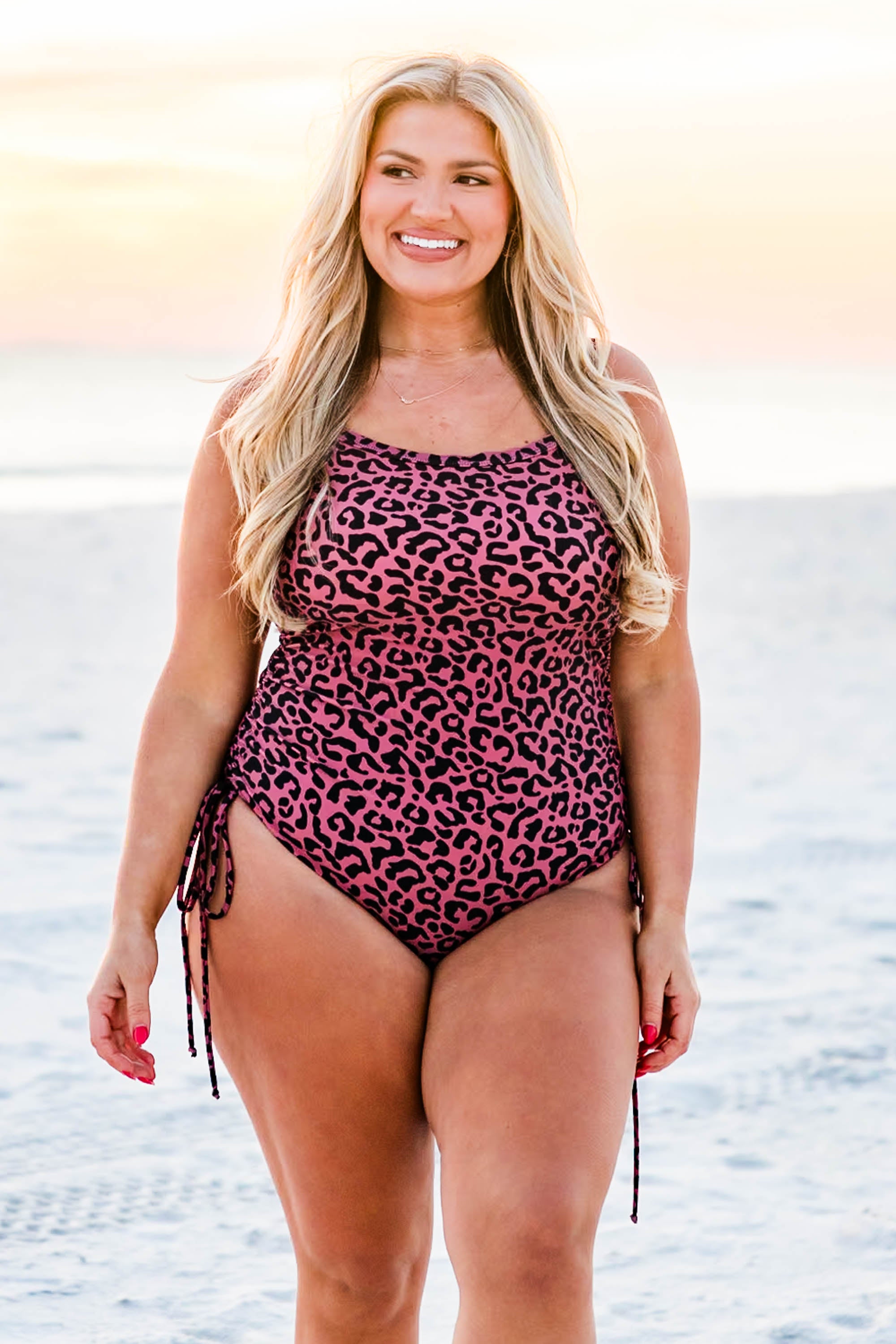 Salty But Sweet Swimsuit. Leopard