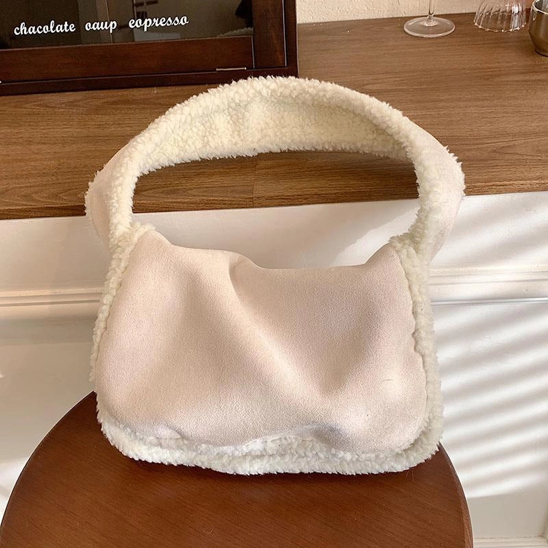 Women's All Seasons Pu Leather Solid Color Elegant Square Zipper Underarm Bag