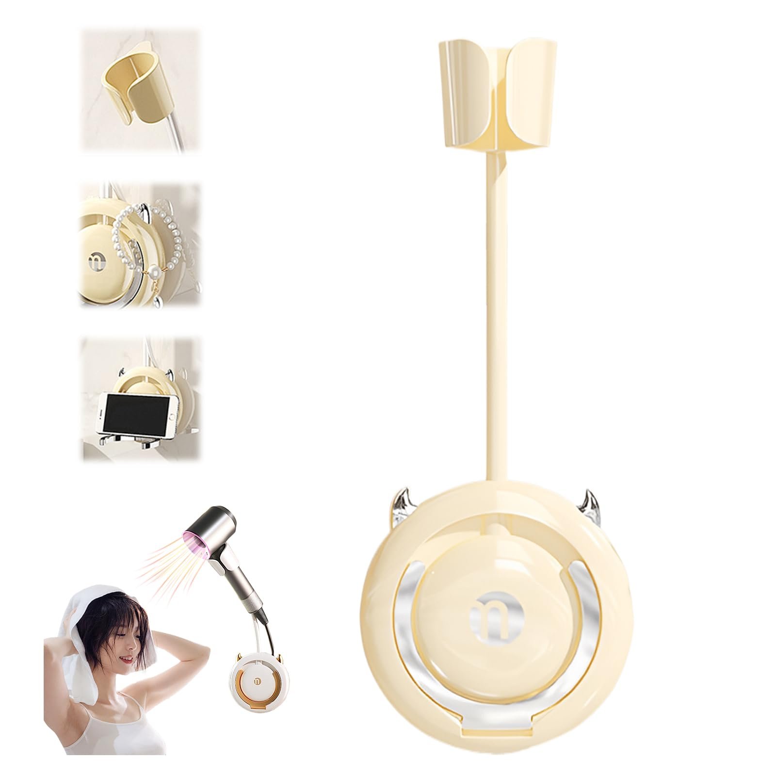 Hair dryer holder