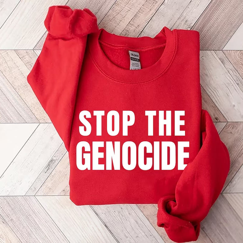 Stop The Genocide Sweatshirt