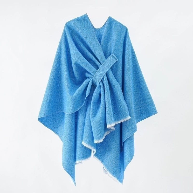 Women's Streetwear Solid Color Polyester Shawl