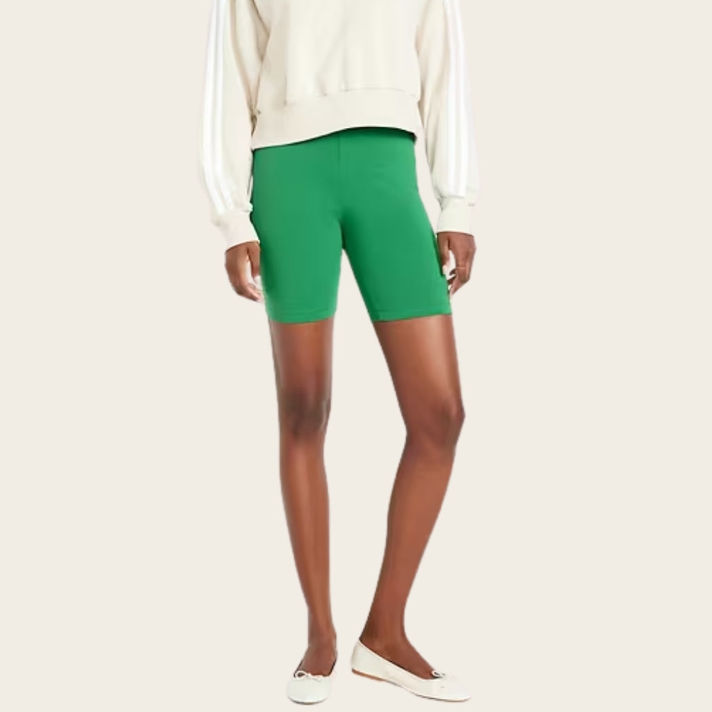 High Rise Biker Shorts