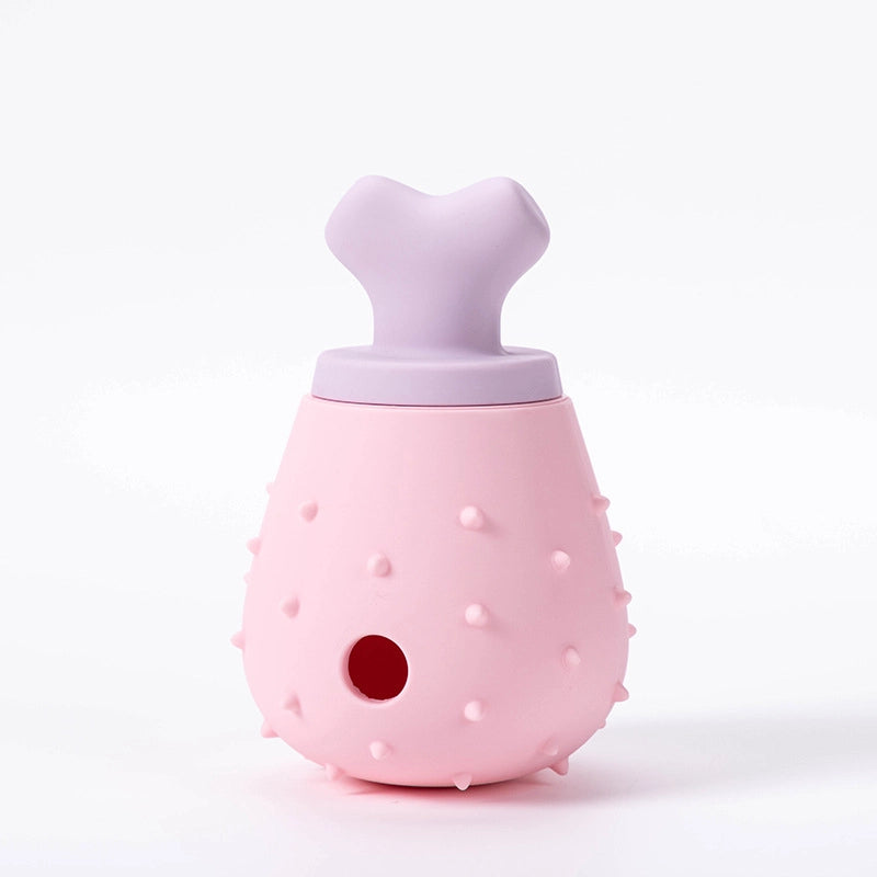 Elegant Minimalist Silica Gel Solid Color Pet Tableware