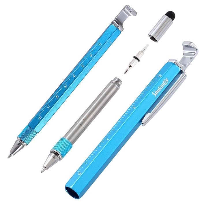 7 in 1 Tech Tool Pen with Ruler