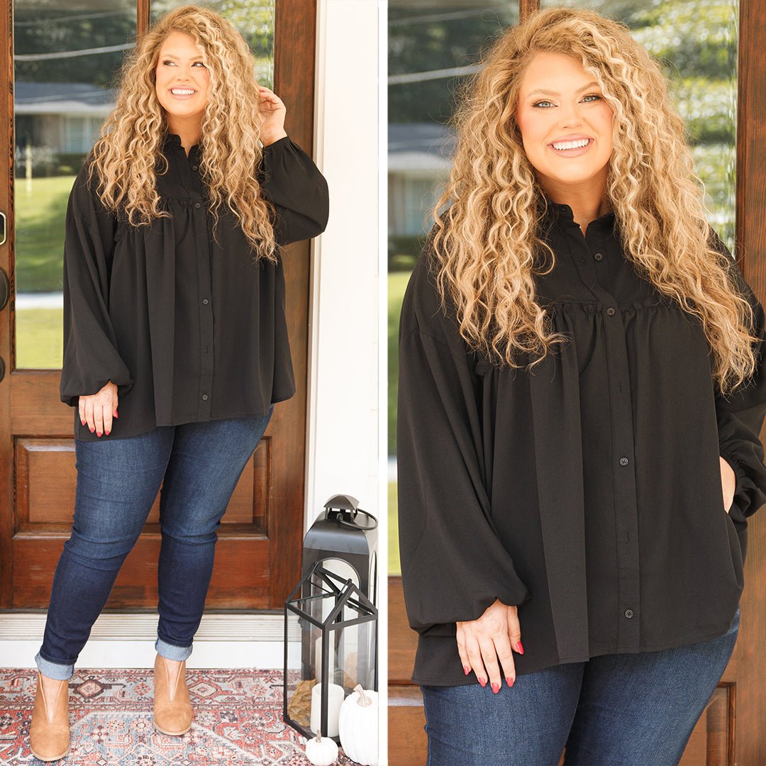 See A Victory Top. Black