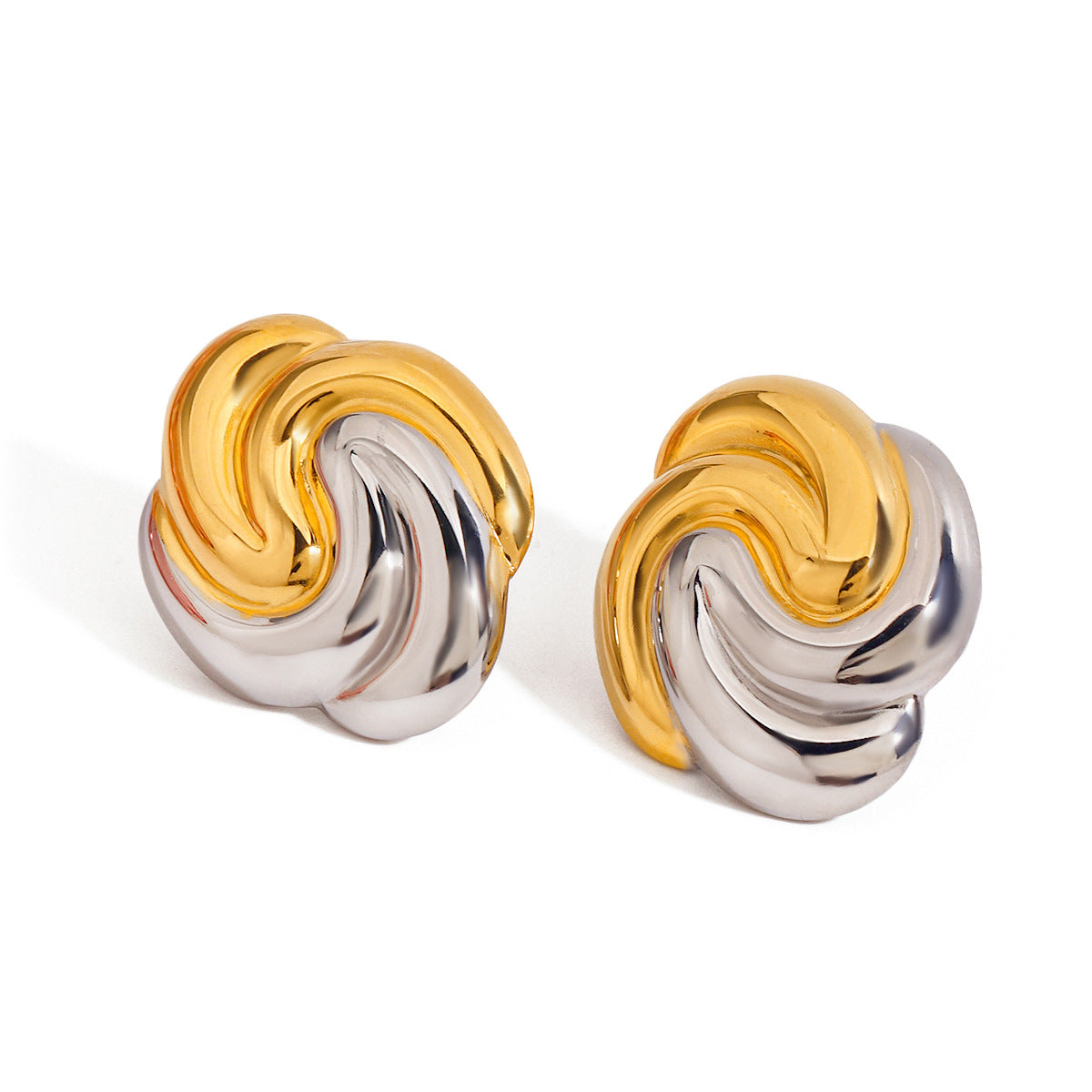 Earrings Design Niche Earrings Hoop Stainless Steel Earrings Titanium Steel Earrings