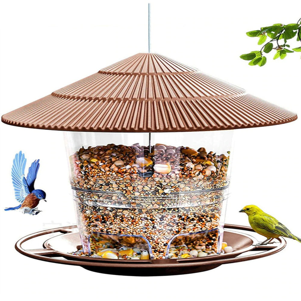 Waterproof Hanging Wild Bird Seed Feeder