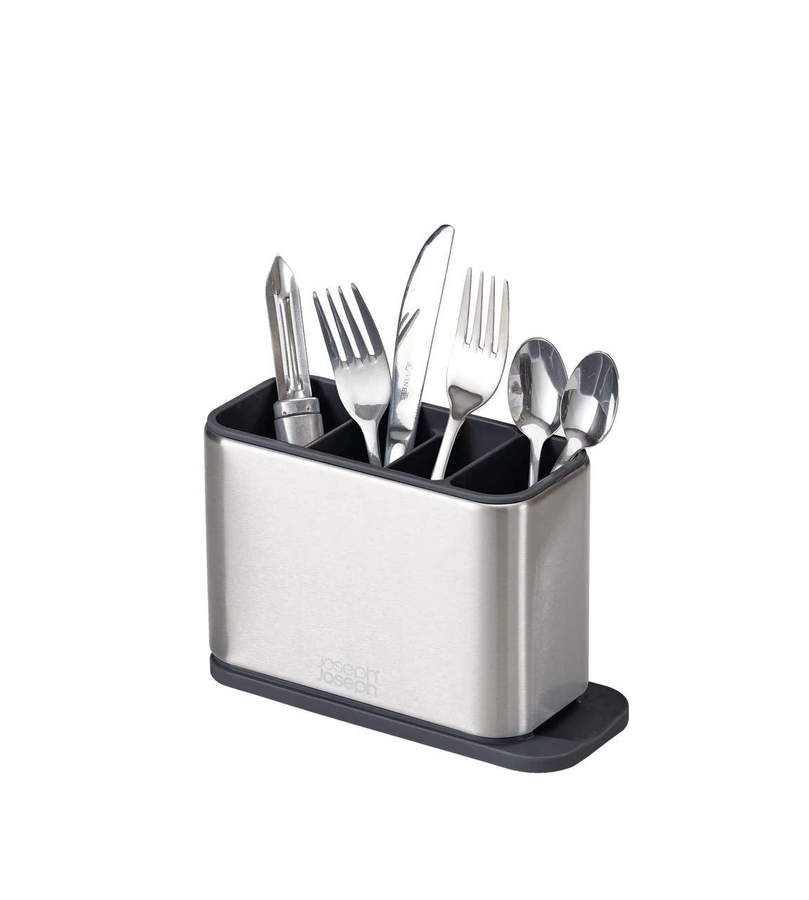 Kitchen Utensils Cutlery Caddy Drainer Organizer Stainless Steel