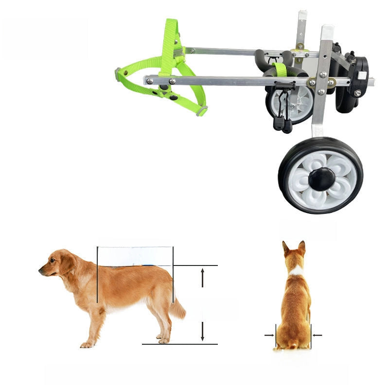 Hp Disabled Dog Wheelchair Dog Hind Limb Assist Big Puppy Universal Rehabilitation Aid Exercise Hind Leg Support