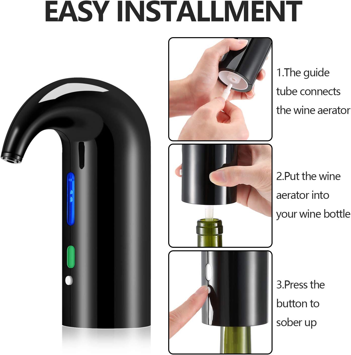 Electric Wine Aerator Pourer