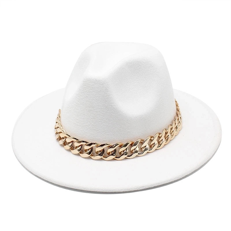 Women's All Seasons Woolen Solid Color Fashion Felt Cap