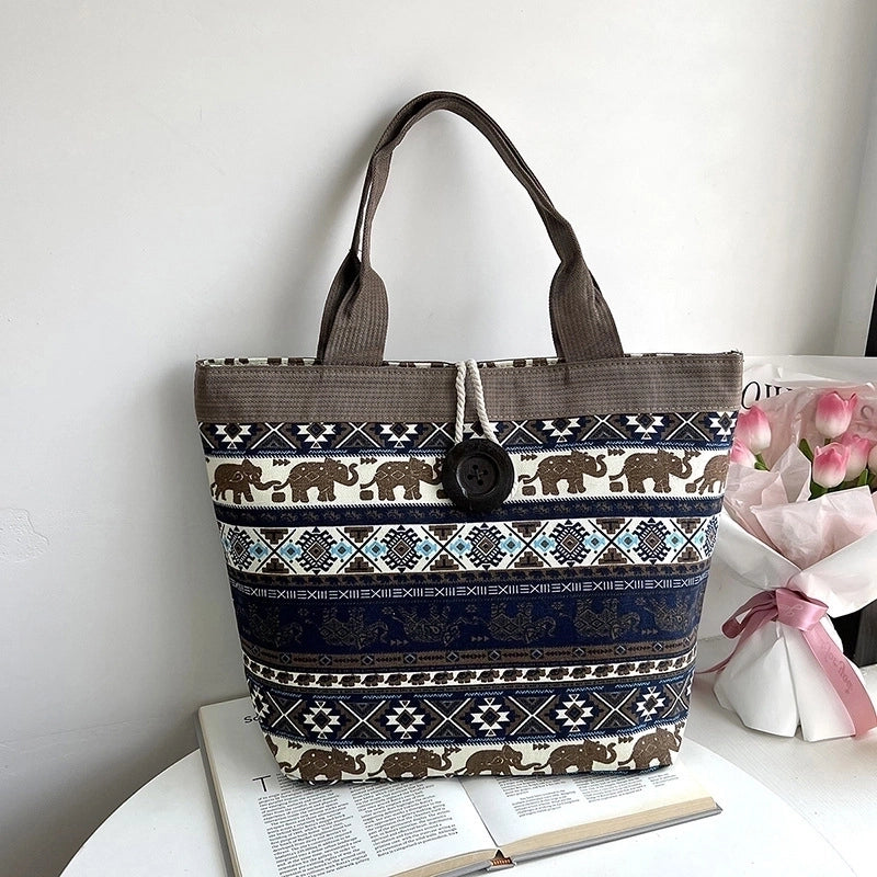 Women's Large All Seasons Canvas Streetwear Underarm Bag