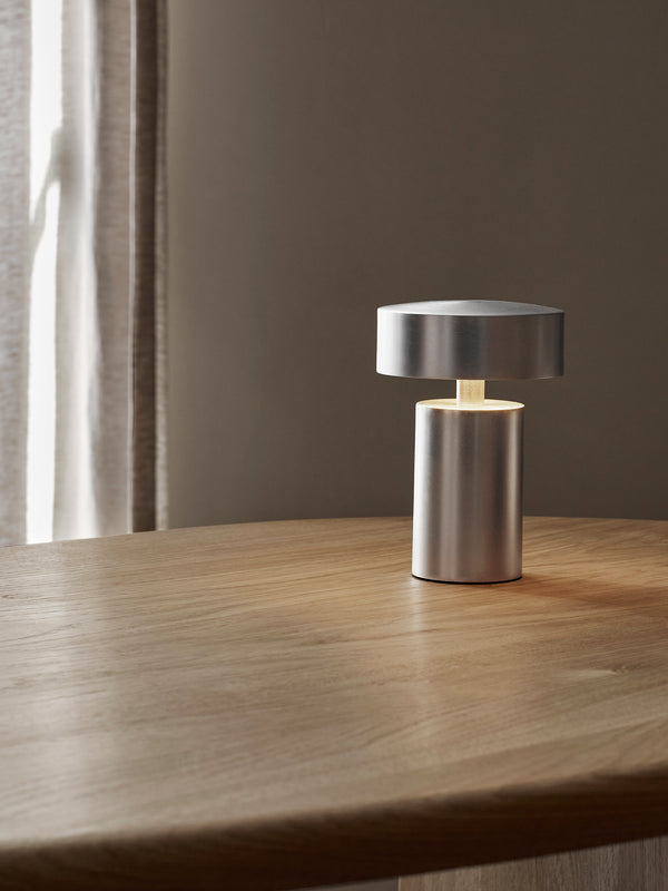 Column Table Lamp. Portable