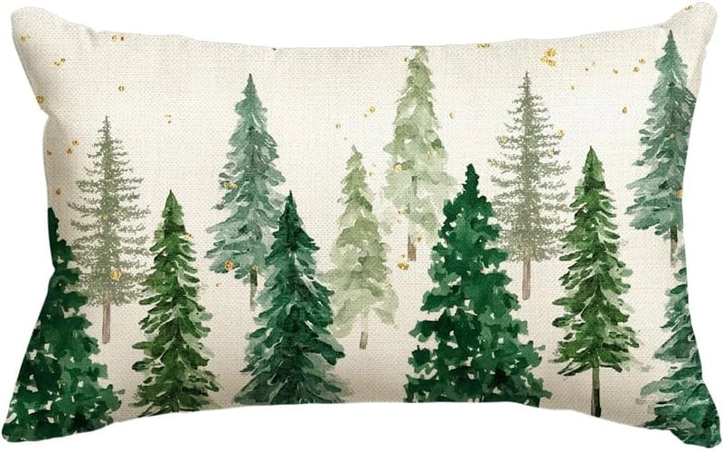 Christmas Vacation Letter Linen Pillow Cases Couch & Sofa Decor