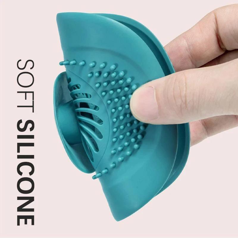 Creative Bathroom Drain Hair Catcher