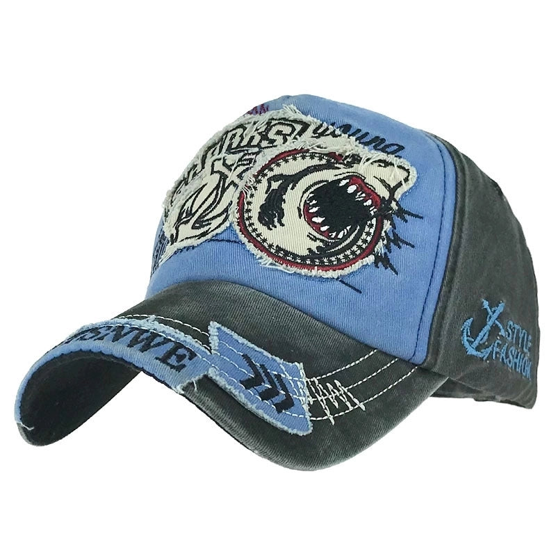 Unisex Lady Animal Curved Eaves Baseball Cap